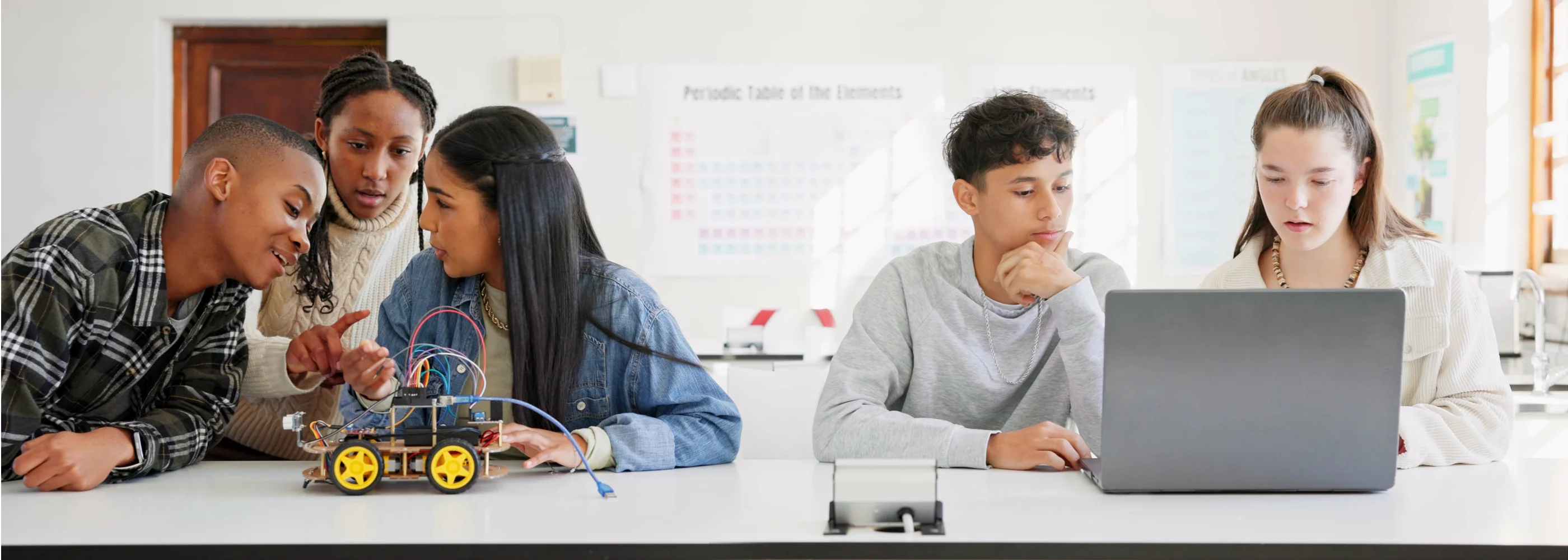 Background illustration for cognitive skills testing page