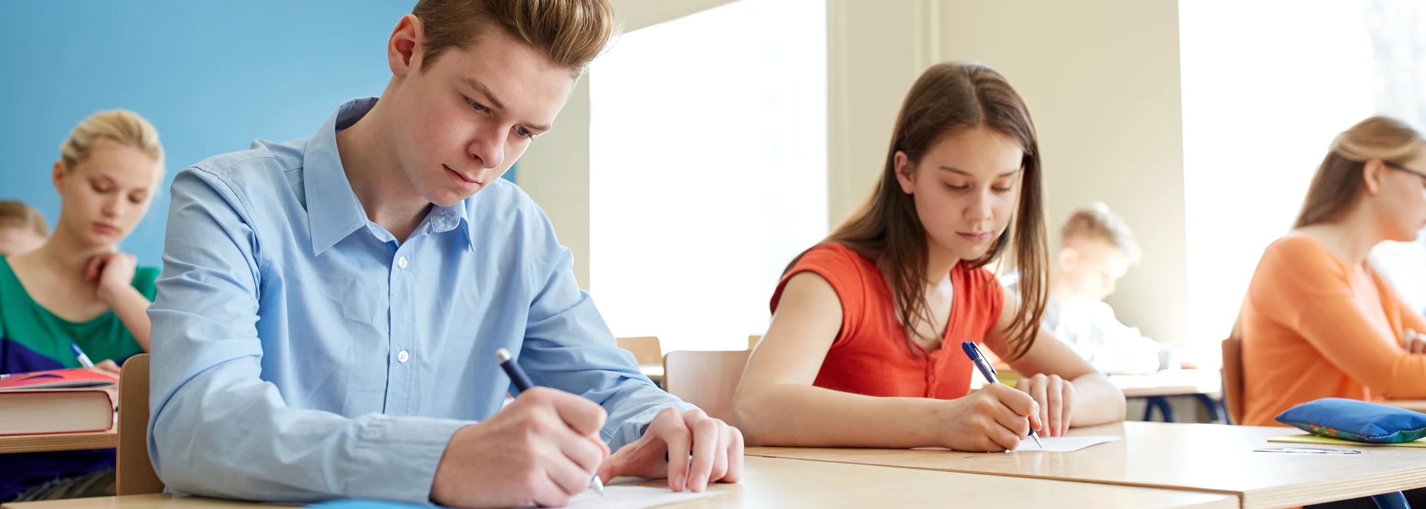 CBT mock exam background illustration