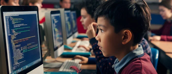 Illustration of Invigilate's coding assessment platform